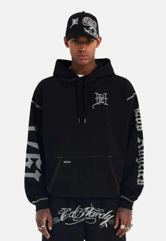 Gothic Skull Fight Hoodie sold by Damaged Society