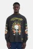 Skull Flame Long Sleeved Top sold by Damaged Society