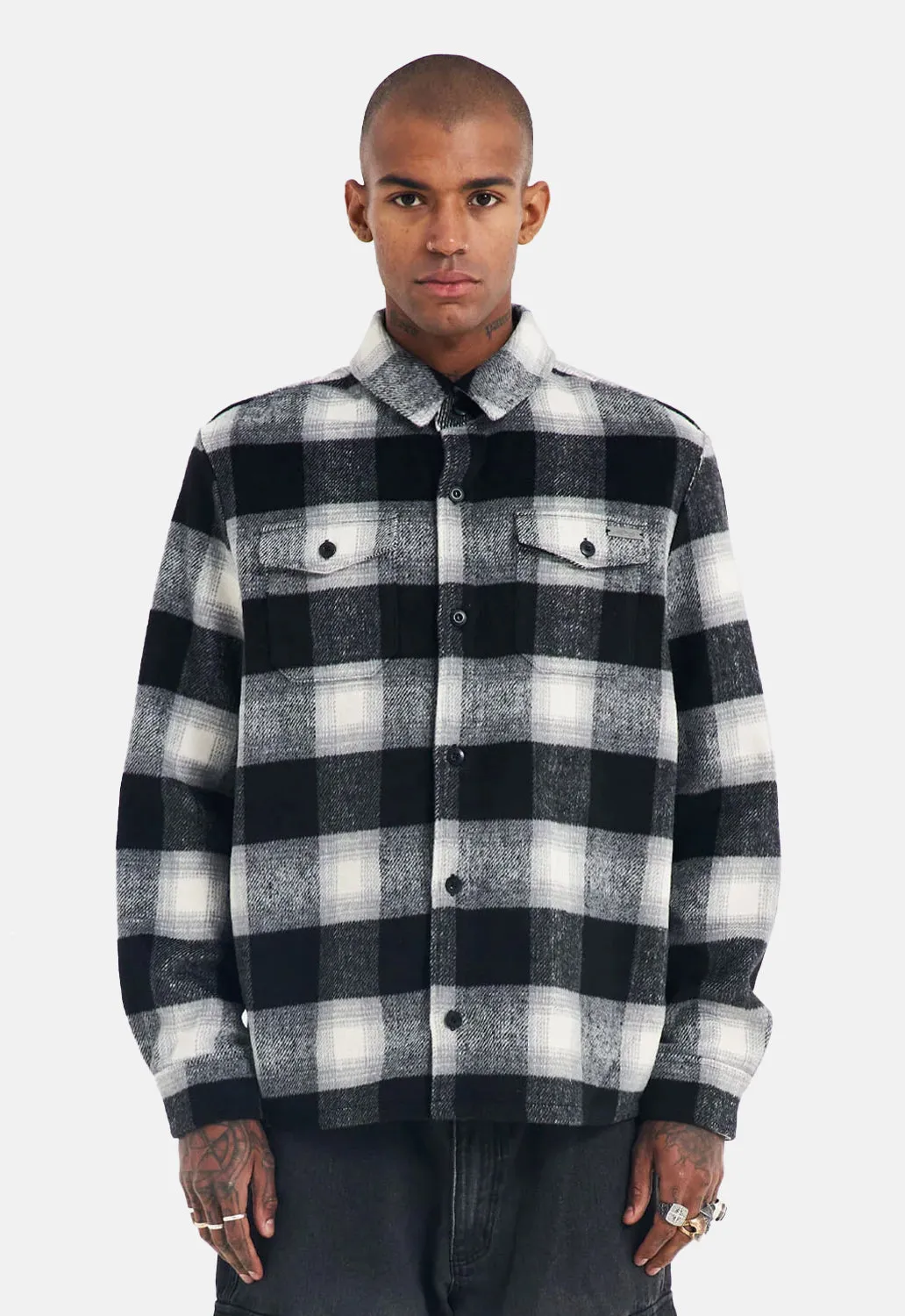 Death Of Glory Check Shirt sold by Damaged Society