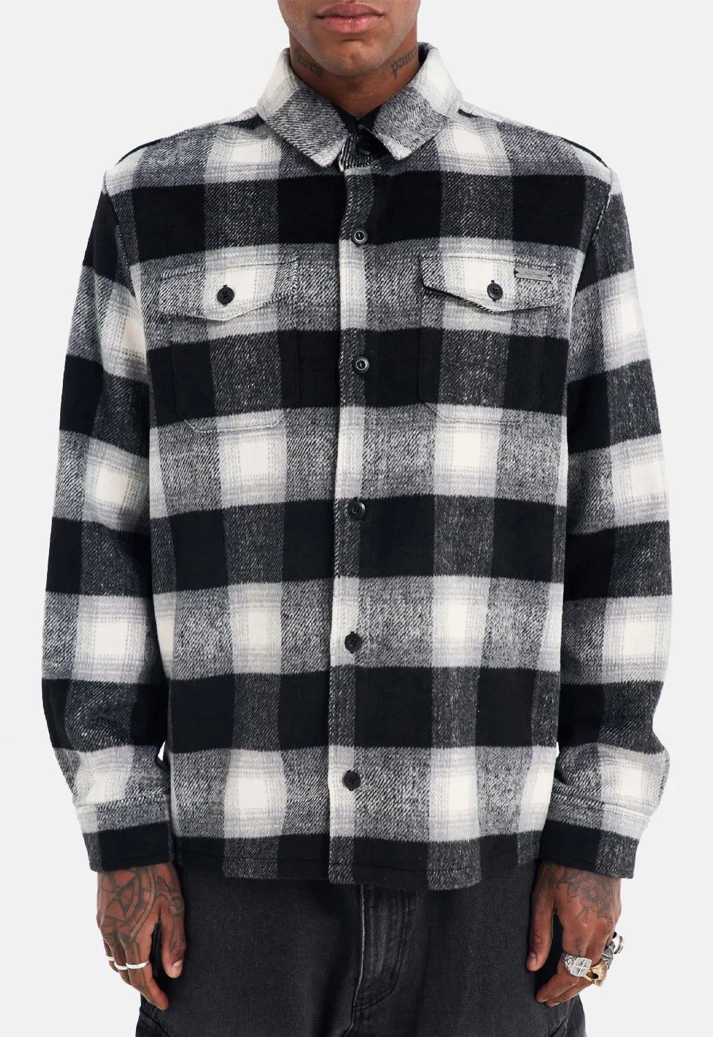 Death Of Glory Check Shirt sold by Damaged Society product image thumbnail 3