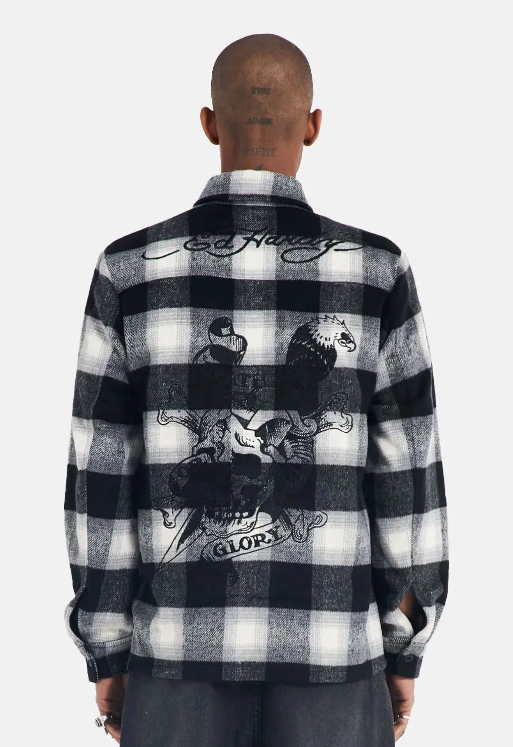 Death Of Glory Check Shirt sold by Damaged Society product image thumbnail 2