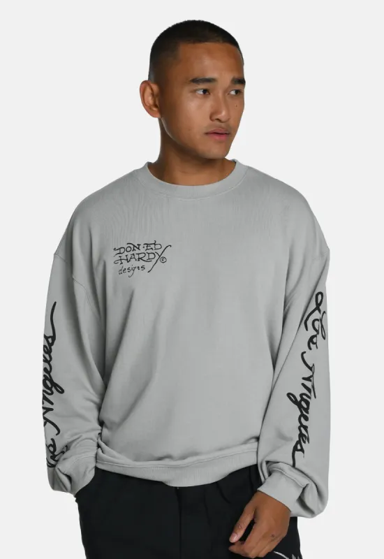 Mono Flash Sheet Sweatshirt sold by Damaged Society