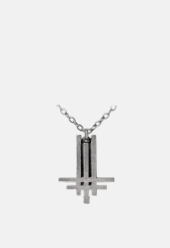 Behemoth: Cross Pendant made by Damaged Society