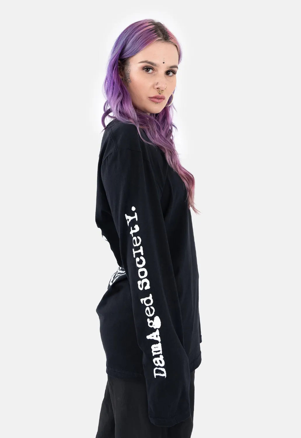 So Long Long Sleeved Top sold by Damaged Society product image thumbnail 4