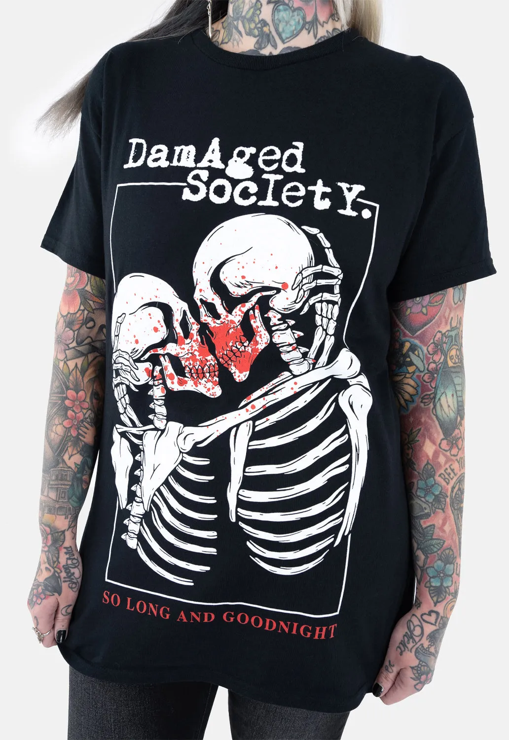 So Long T-Shirt sold by Damaged Society product image thumbnail 3