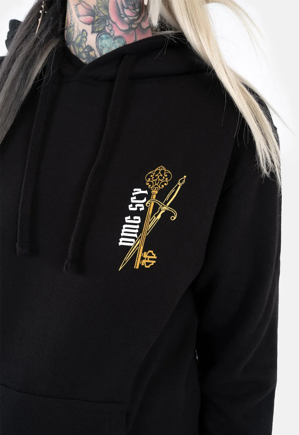 Crucify Hoodie sold by Damaged Society product image thumbnail 5