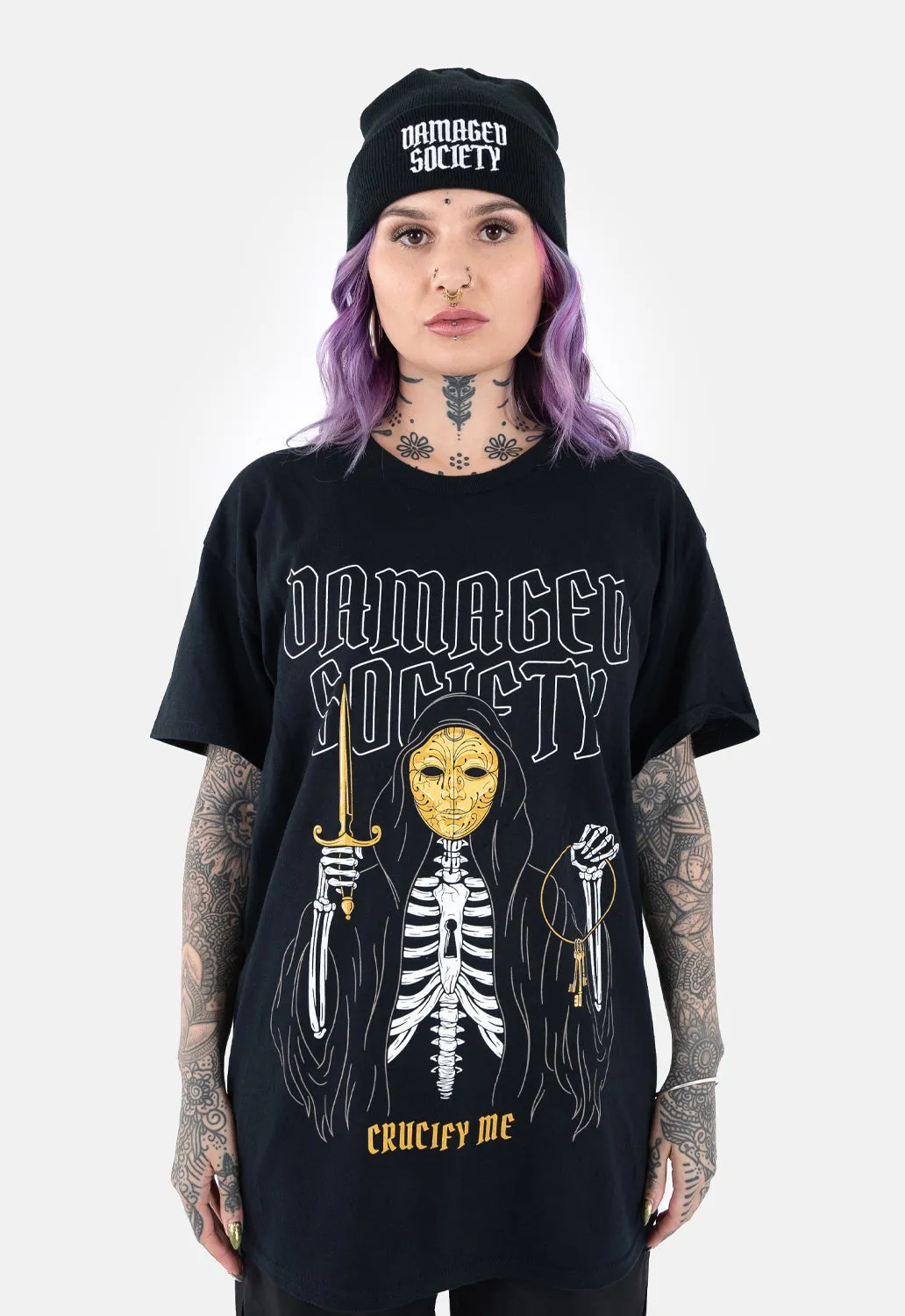 Crucify T-Shirt sold by Damaged Society
