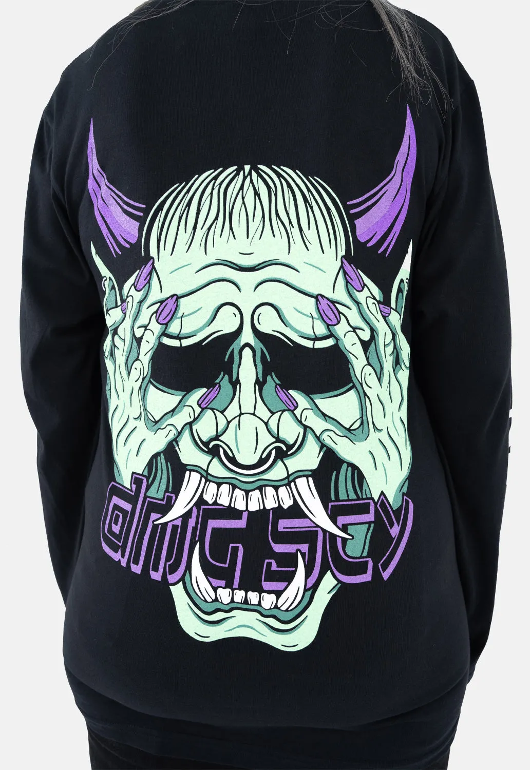 Oni Long Sleeved Top sold by Damaged Society product image thumbnail 3