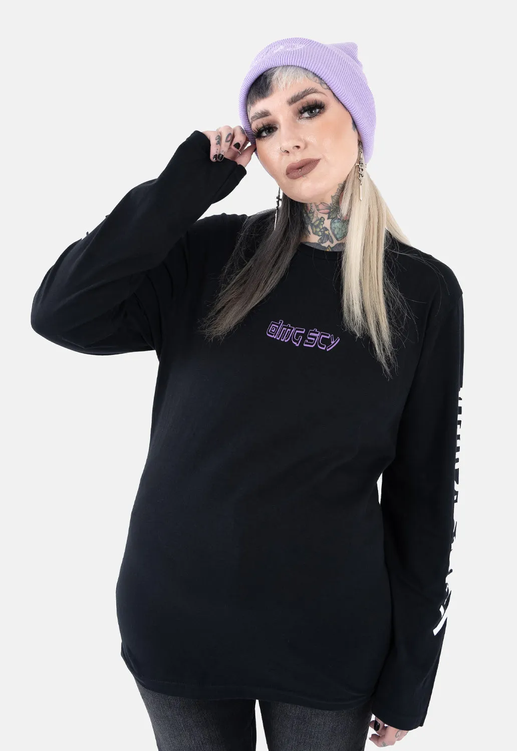 Oni Long Sleeved Top sold by Damaged Society product image thumbnail 2