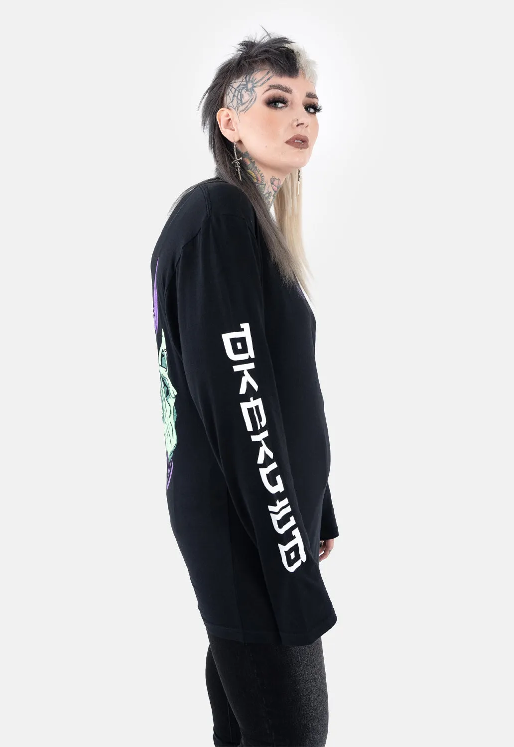 Oni Long Sleeved Top sold by Damaged Society product image thumbnail 5