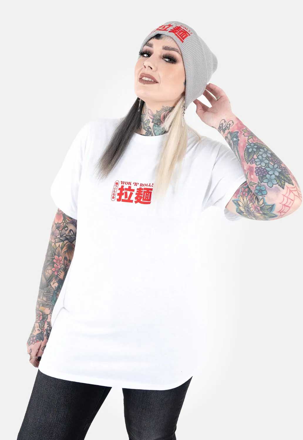 Wok 'n' Roll T-Shirt sold by Damaged Society product image thumbnail 3