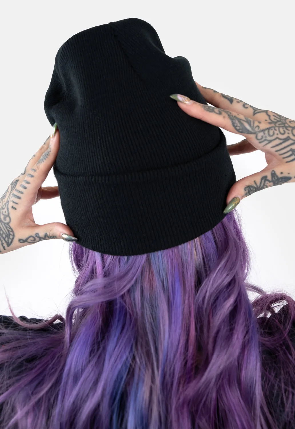 Crucify Beanie sold by Damaged Society product image thumbnail 4