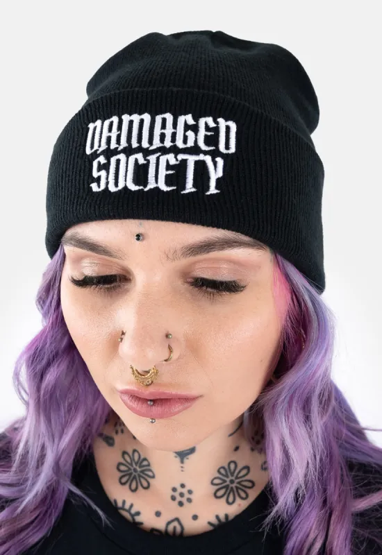 Crucify Beanie sold by Damaged Society