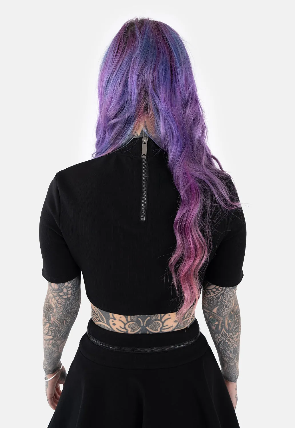 Sammi Garter Strap Top sold by Damaged Society product image thumbnail 5