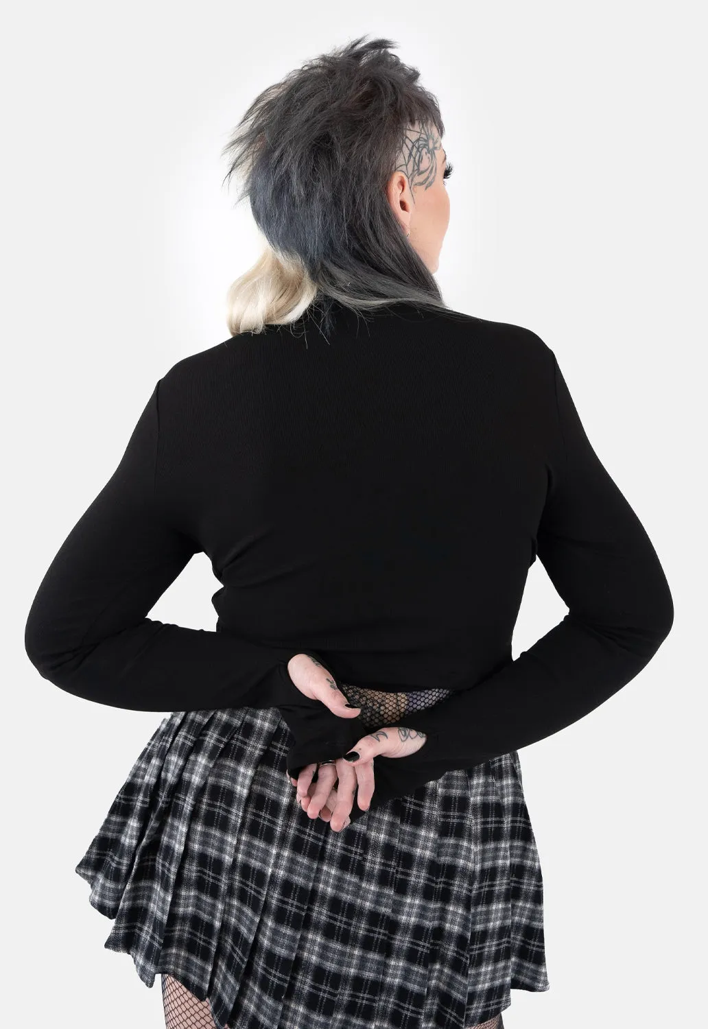 Harley Spliced Cut Out Top sold by Damaged Society product image thumbnail 5