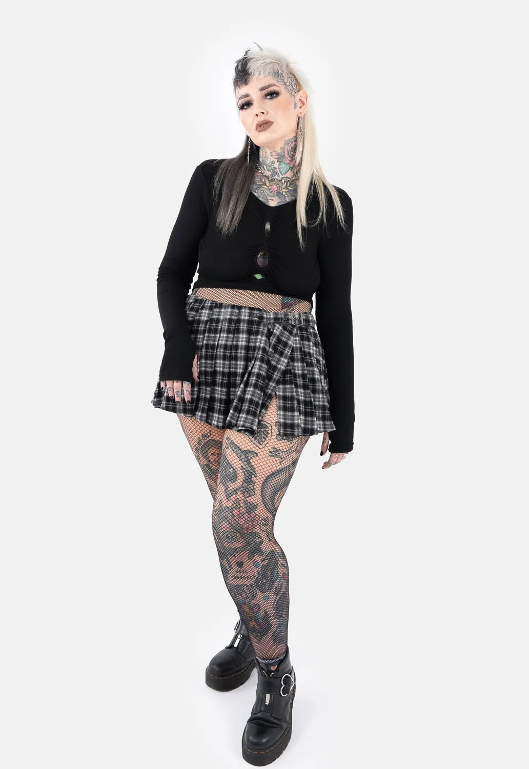 Harley Spliced Cut Out Top sold by Damaged Society product image thumbnail 2