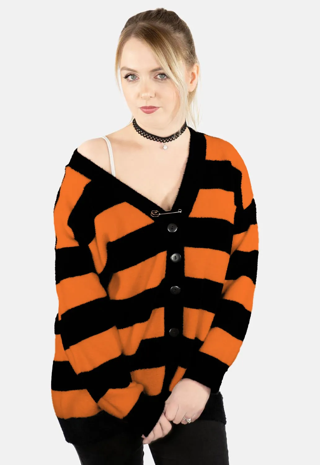 Lithium Knit Cardigan sold by Damaged Society