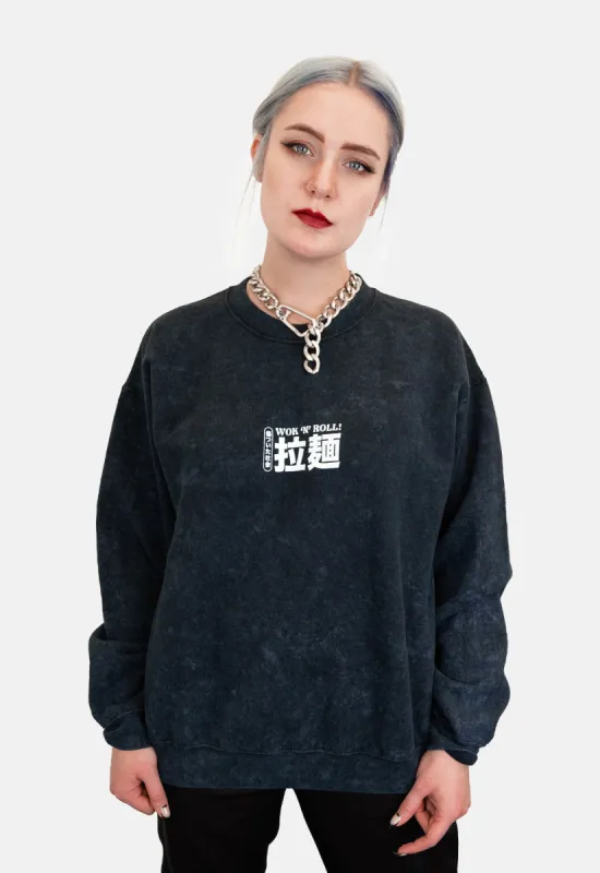 Wok 'n' Roll Sweatshirt sold by Damaged Society