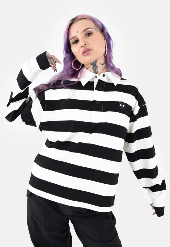 Jinx Rugby Polo sold by Damaged Society