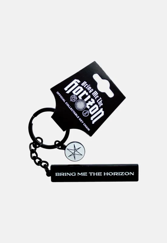 6 Point Star Keyring sold by Damaged Society