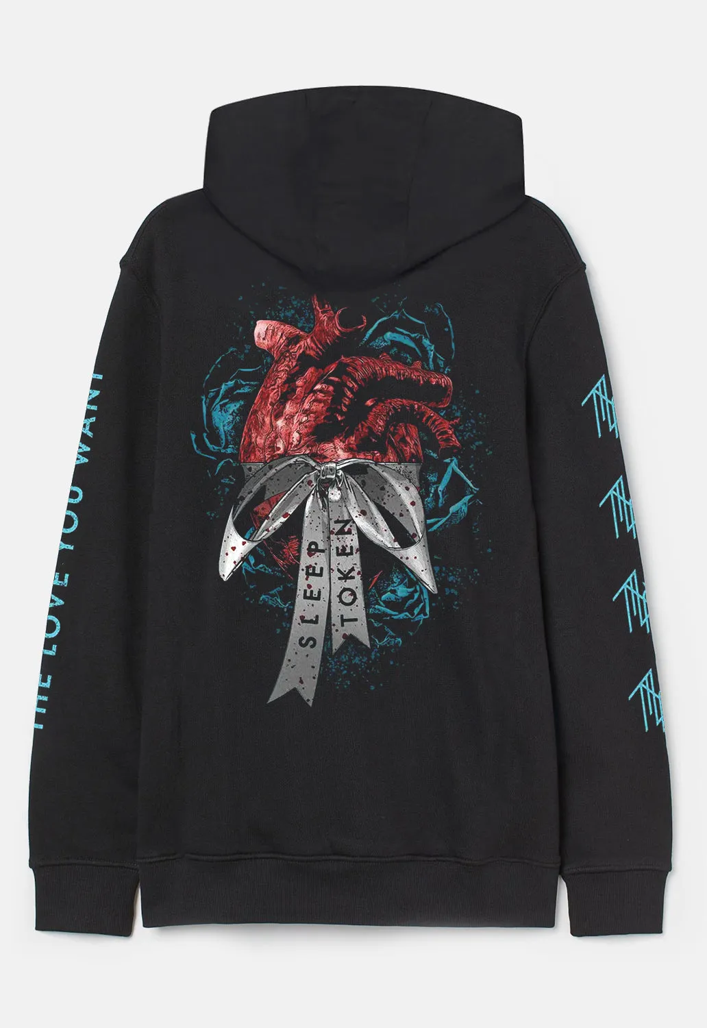 The Love You Want Hoodie sold by Damaged Society product image thumbnail 2