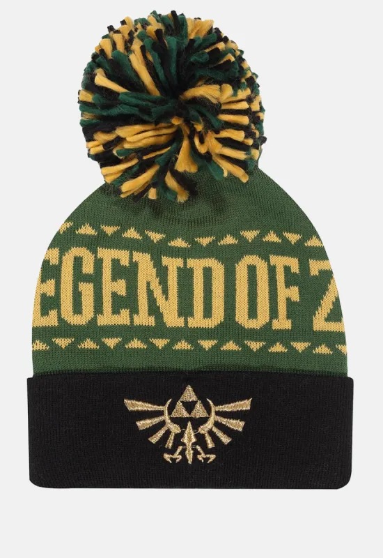Logo Pom Beanie sold by Damaged Society