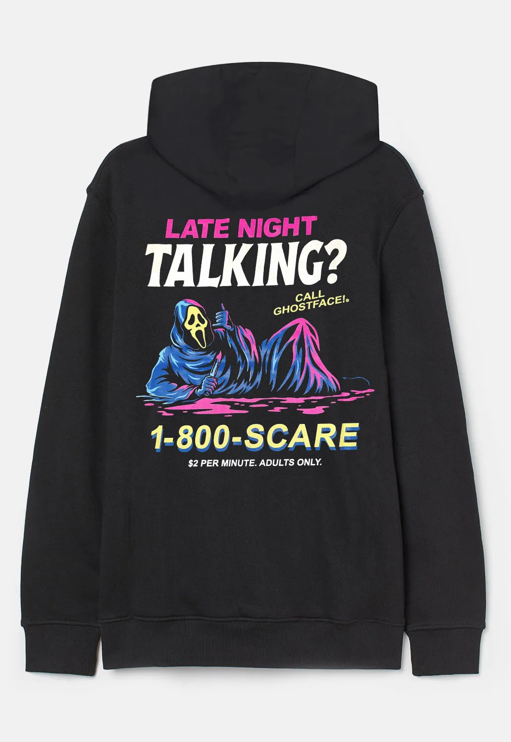 Late Night Talking Hoodie sold by Damaged Society product image thumbnail 2
