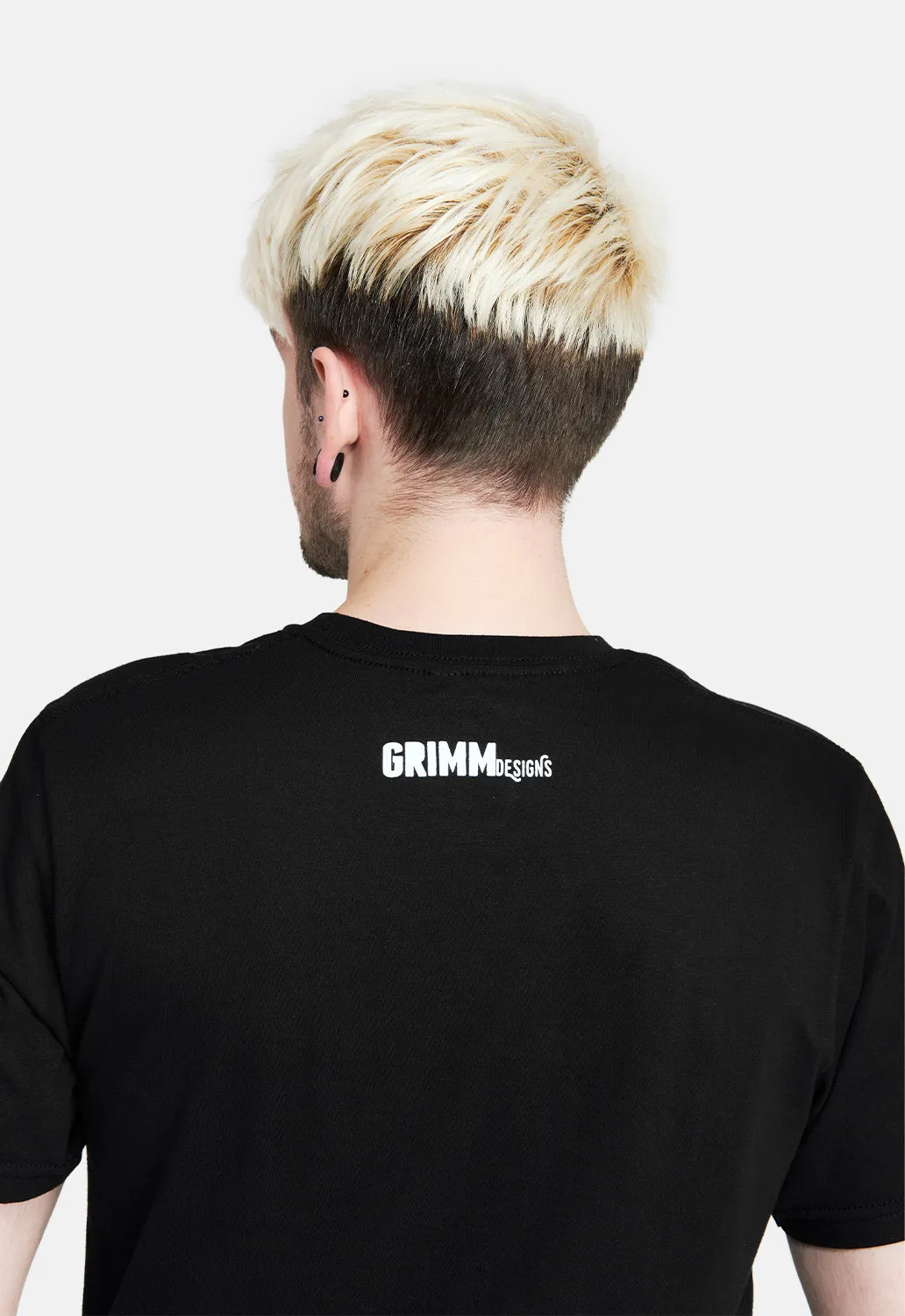 Merry Slash-Mass T-Shirt sold by Damaged Society product image thumbnail 3