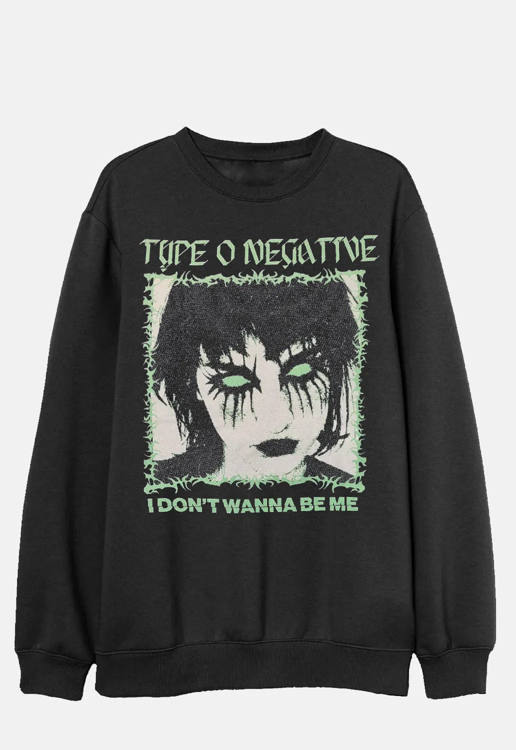 Don't Wanna Sweatshirt sold by Damaged Society