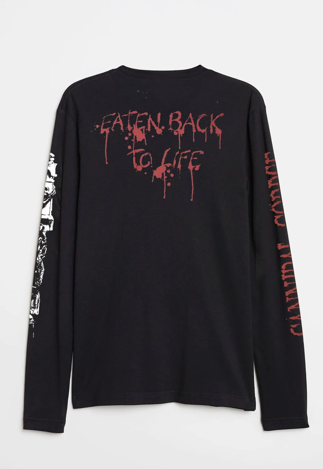 Eaten Back To Life Long Sleeved Top sold by Damaged Society product image thumbnail 2