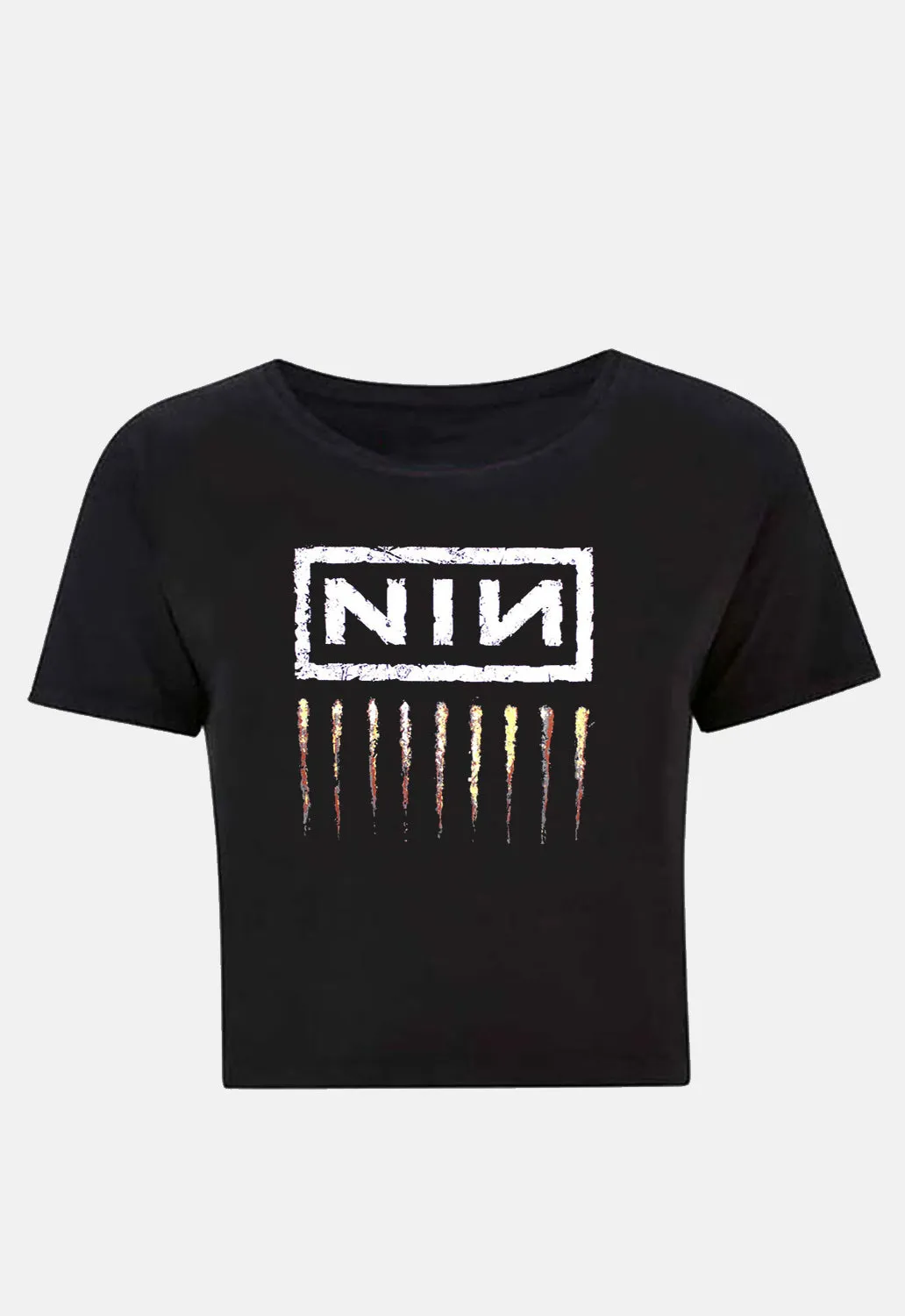 Downward Spiral Crop Top sold by Damaged Society