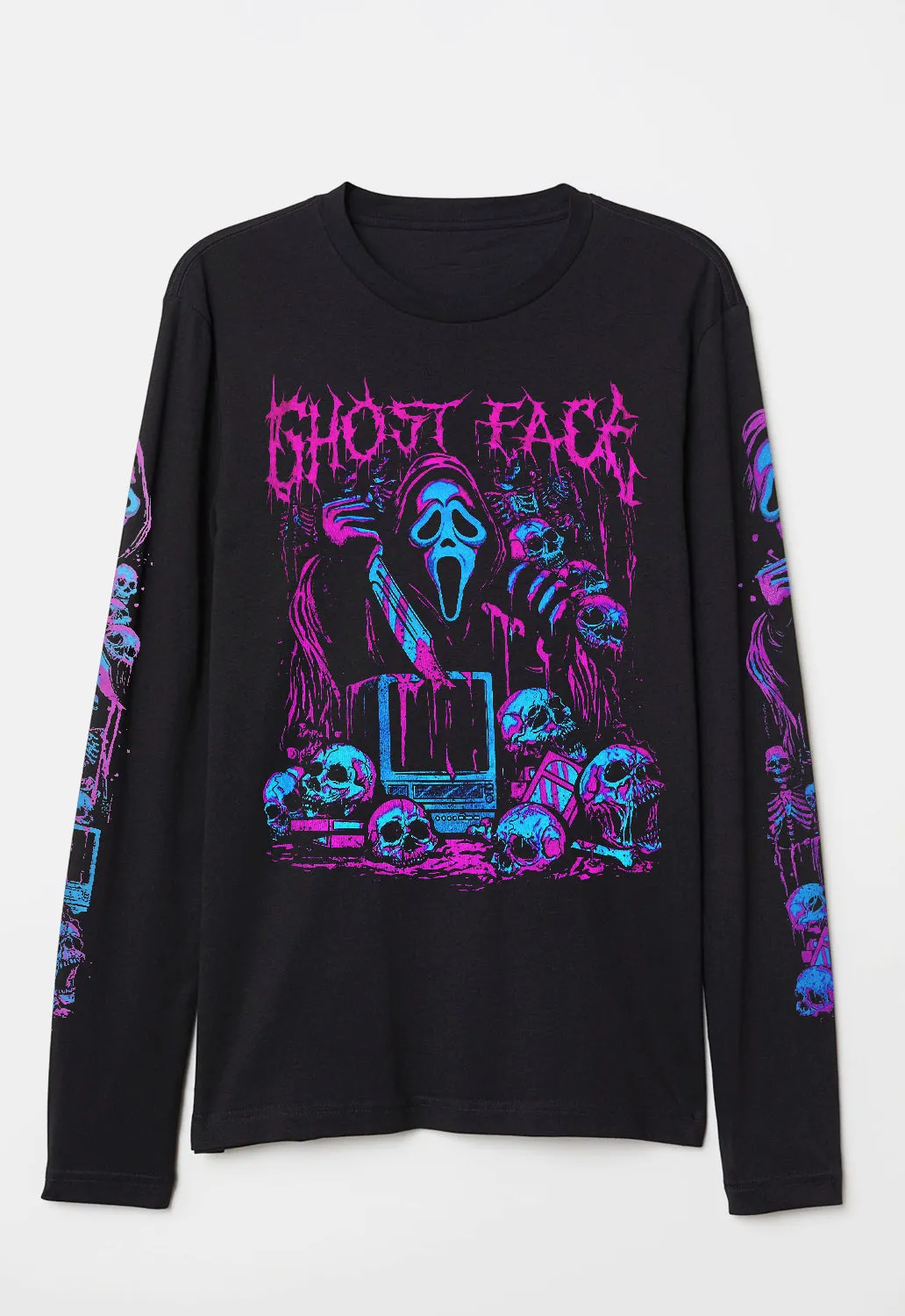 Metal Long Sleeved Top sold by Damaged Society