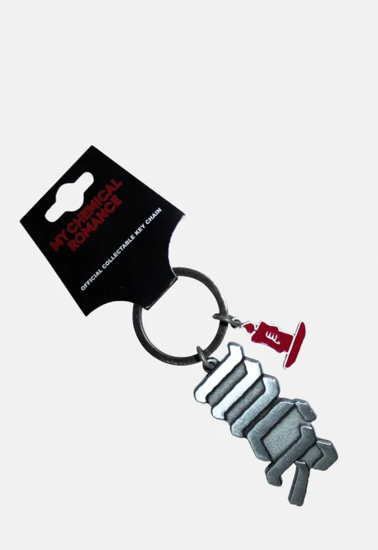 MCR Logo Keyring sold by Damaged Society