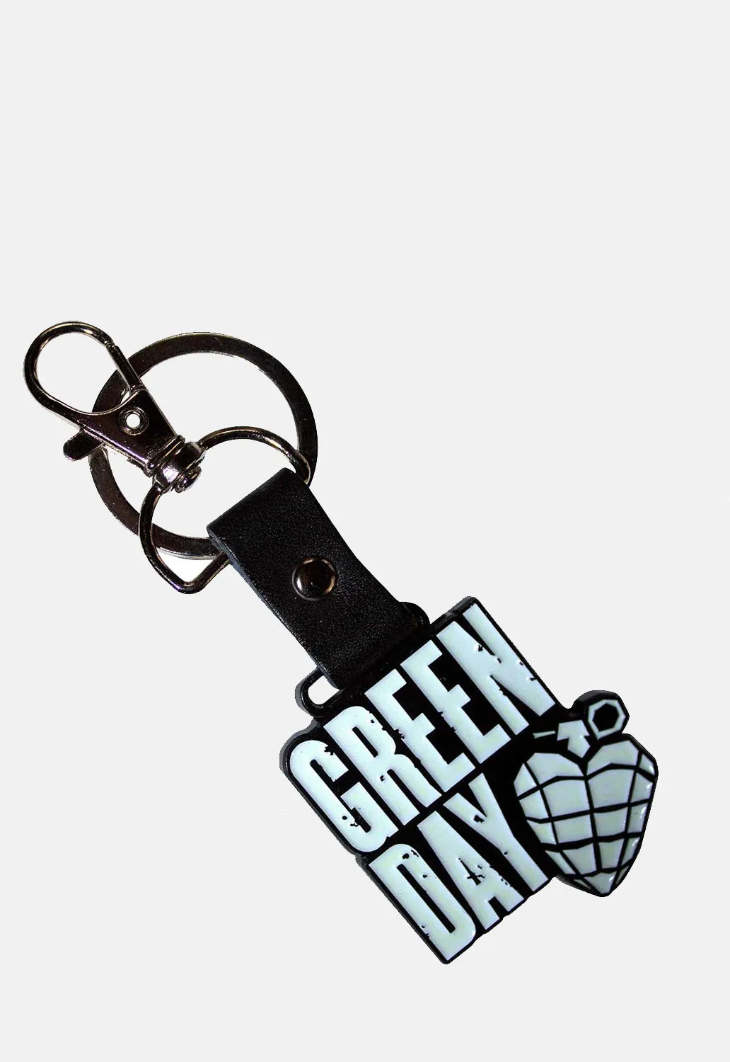 Stacked Grenade Logo Keyring sold by Damaged Society product image thumbnail 2