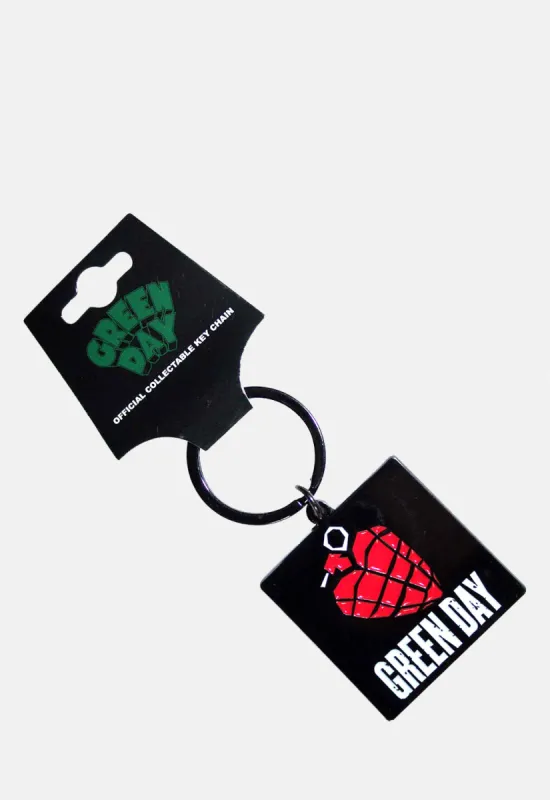 Grenade Logo Keyring sold by Damaged Society