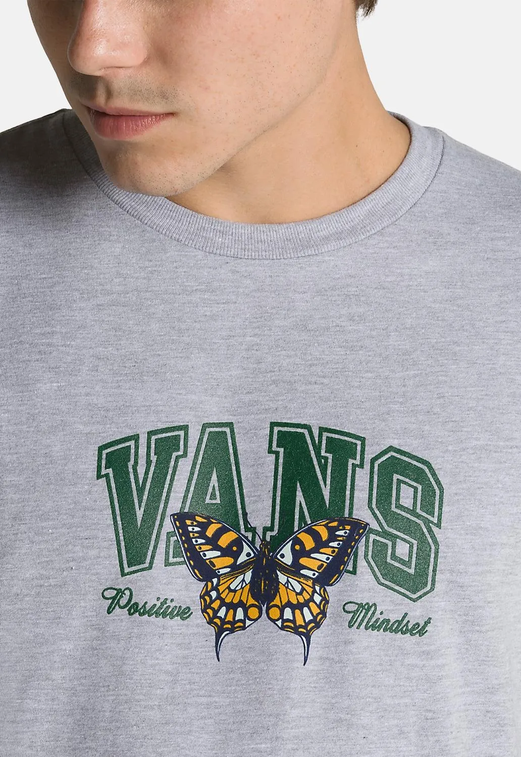 Positive Mindset T-Shirt sold by Damaged Society product image thumbnail 3