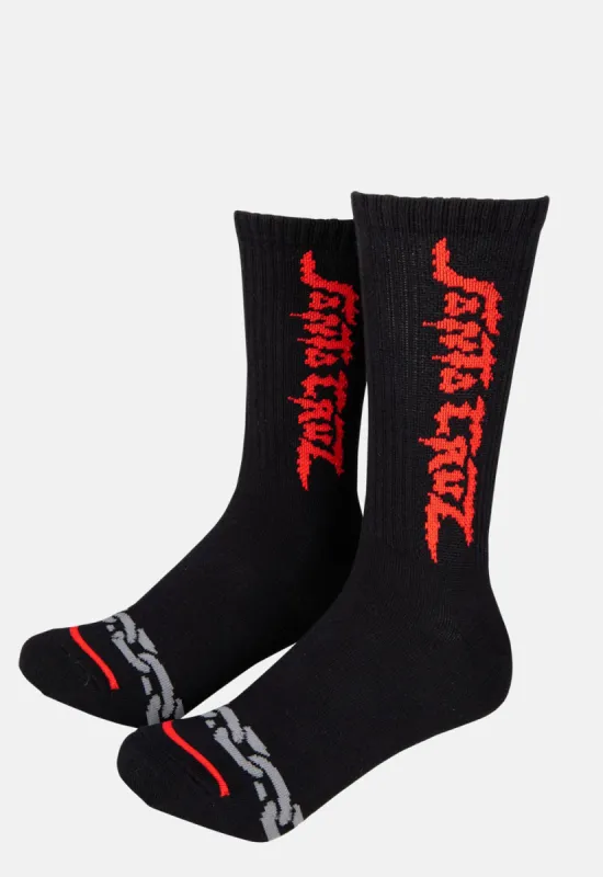 Dungeon Strip Socks sold by Damaged Society