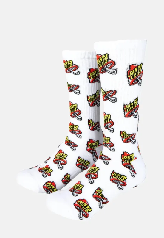 Toadstool Dot Socks sold by Damaged Society