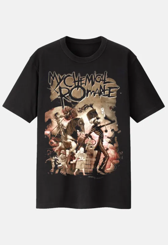 March Sepia T-Shirt sold by Damaged Society