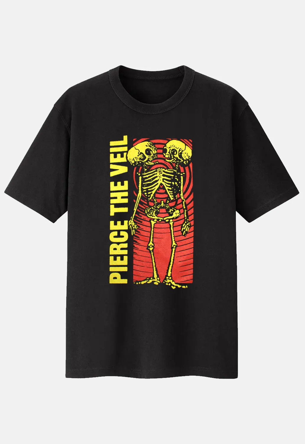 Wavy Skeleton T-Shirt sold by Damaged Society