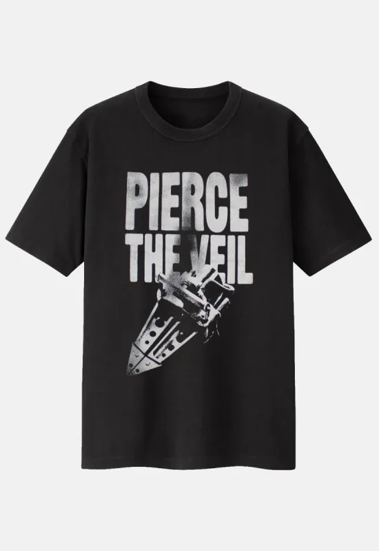 Large Text T-Shirt sold by Damaged Society