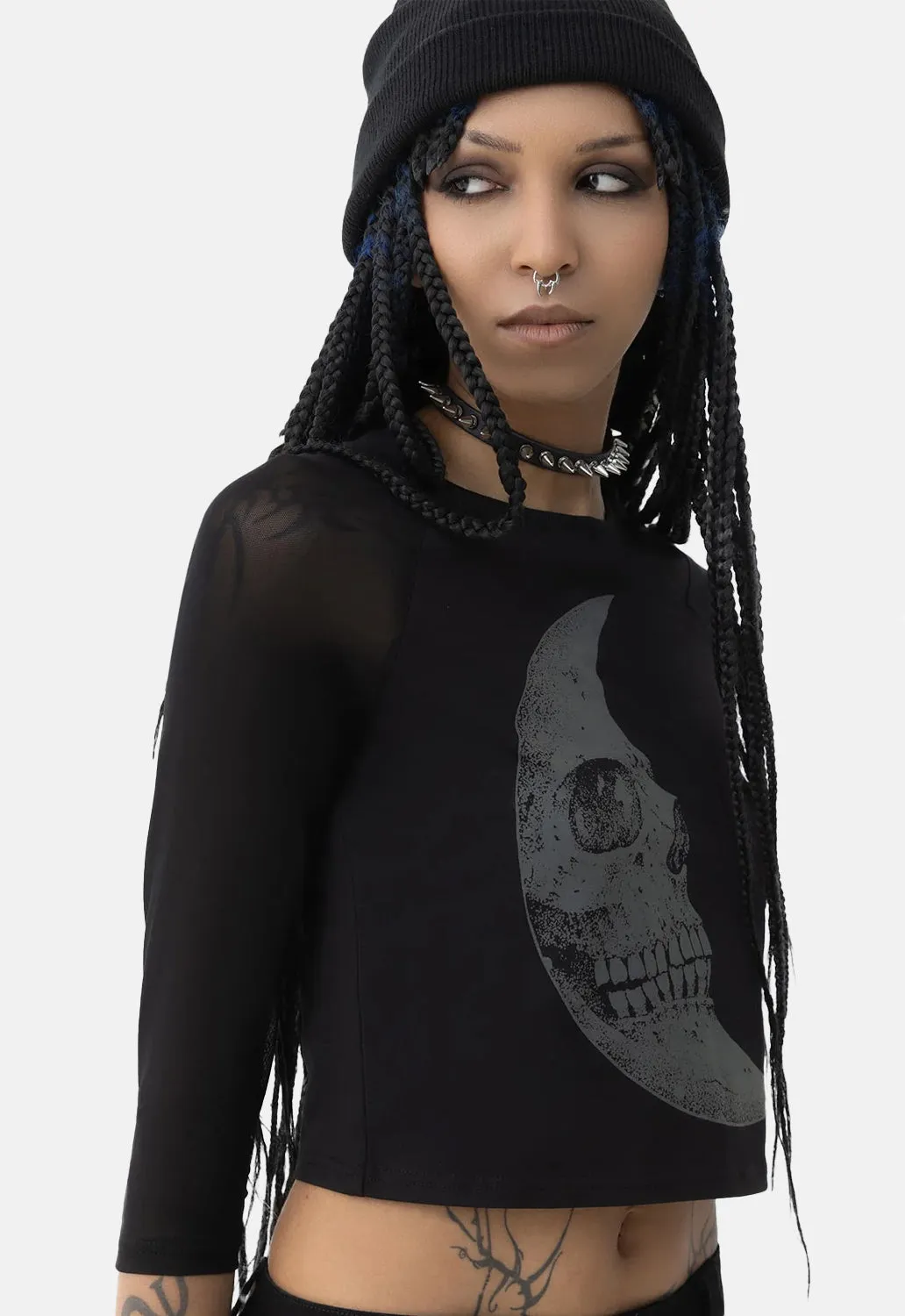 Crescent Doom Top sold by Damaged Society product image thumbnail 2