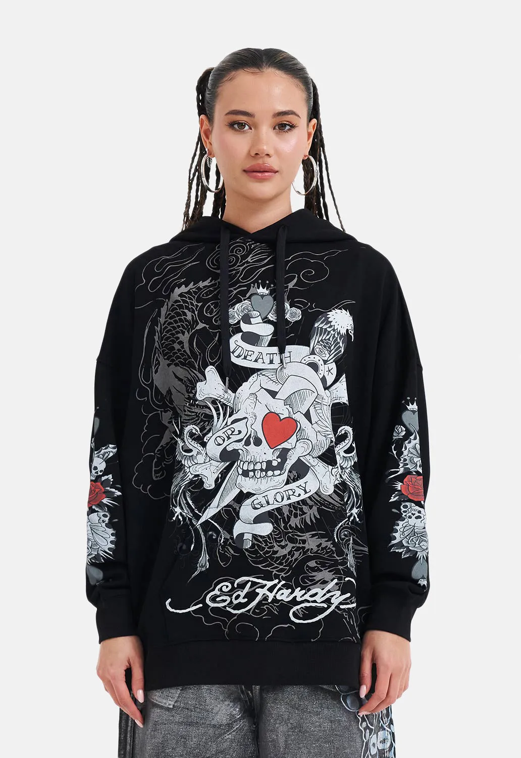 Death Or Glory Love Hoodie sold by Damaged Society