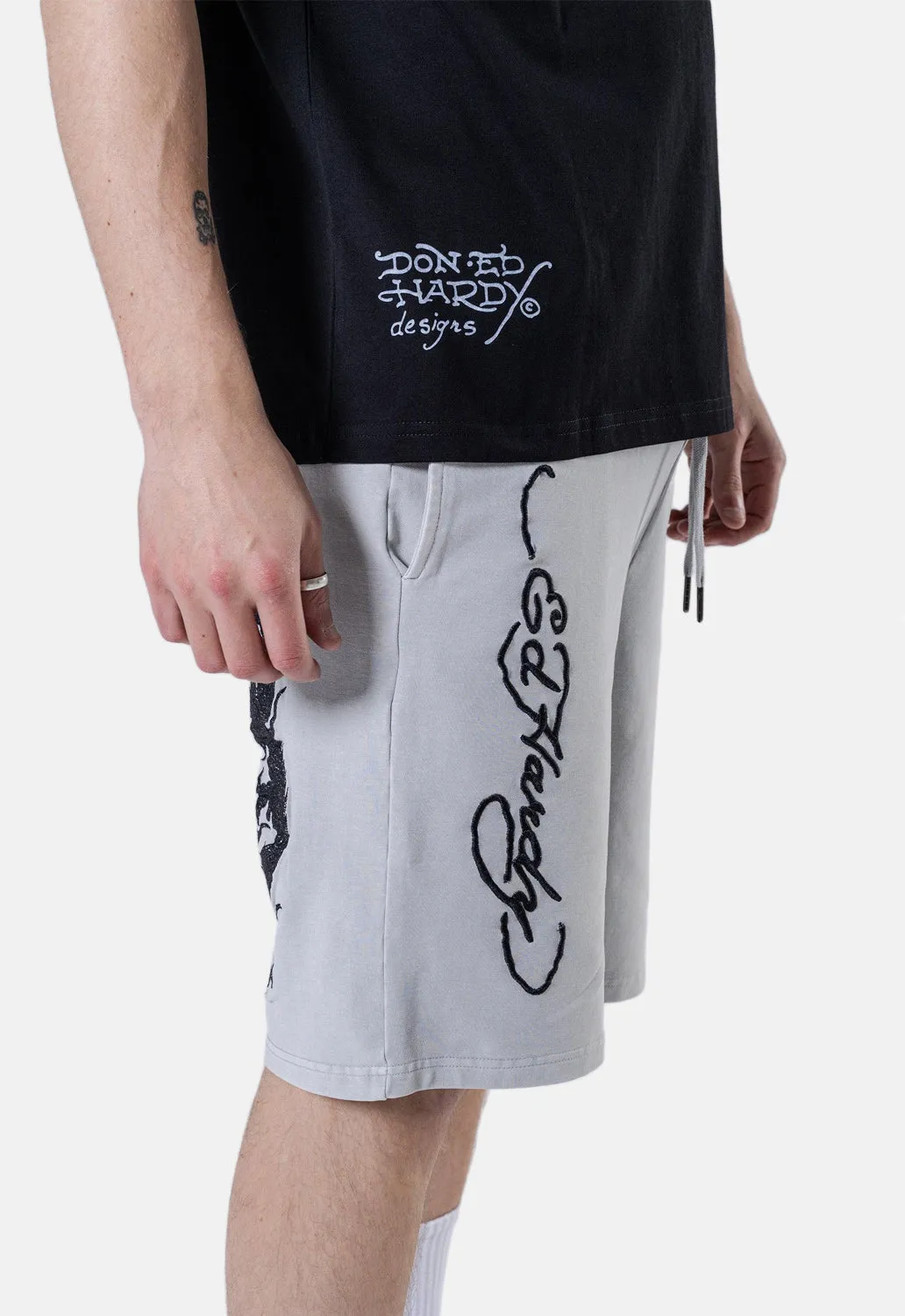 Dragons Back Tonal T-Shirt sold by Damaged Society product image thumbnail 3