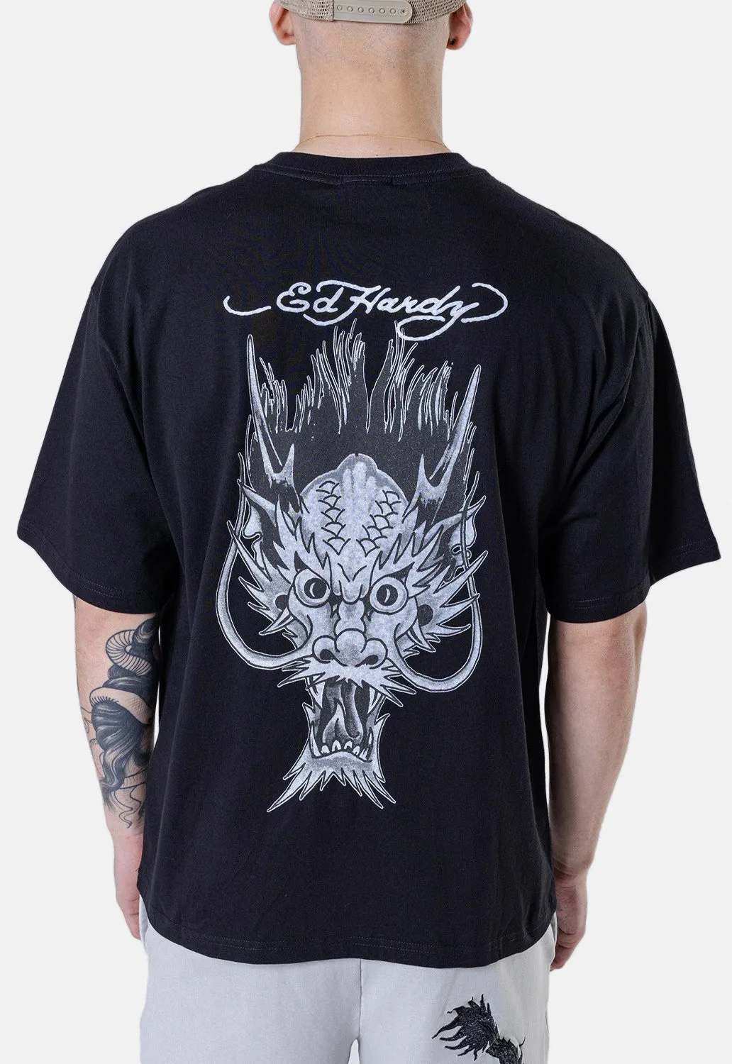 Dragons Back Tonal T-Shirt sold by Damaged Society product image thumbnail 2
