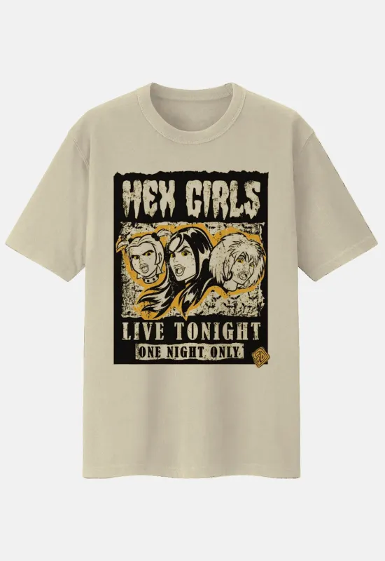 Hex Girls Poster T-Shirt sold by Damaged Society