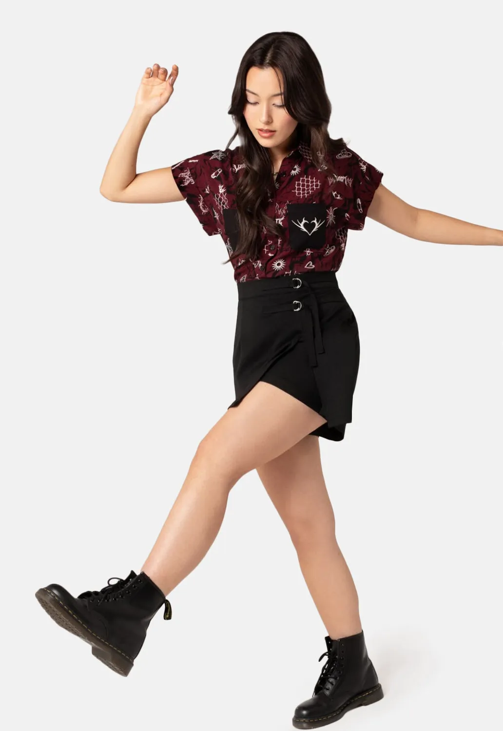 Traxler Skorts sold by Damaged Society product image thumbnail 3