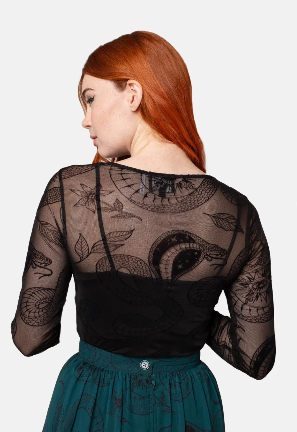 Snake Charmer Top sold by Damaged Society product image thumbnail 3
