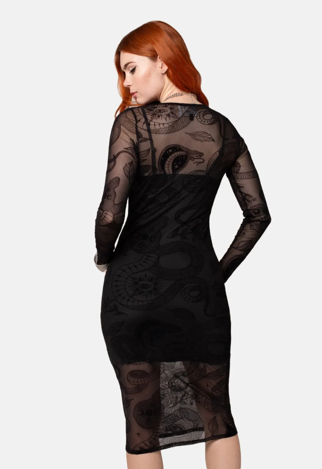 Snake Charmer Dress sold by Damaged Society product image thumbnail 4