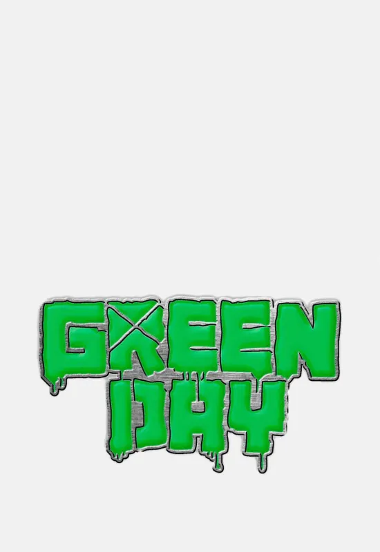 Logo Pin Badge made by Green Day